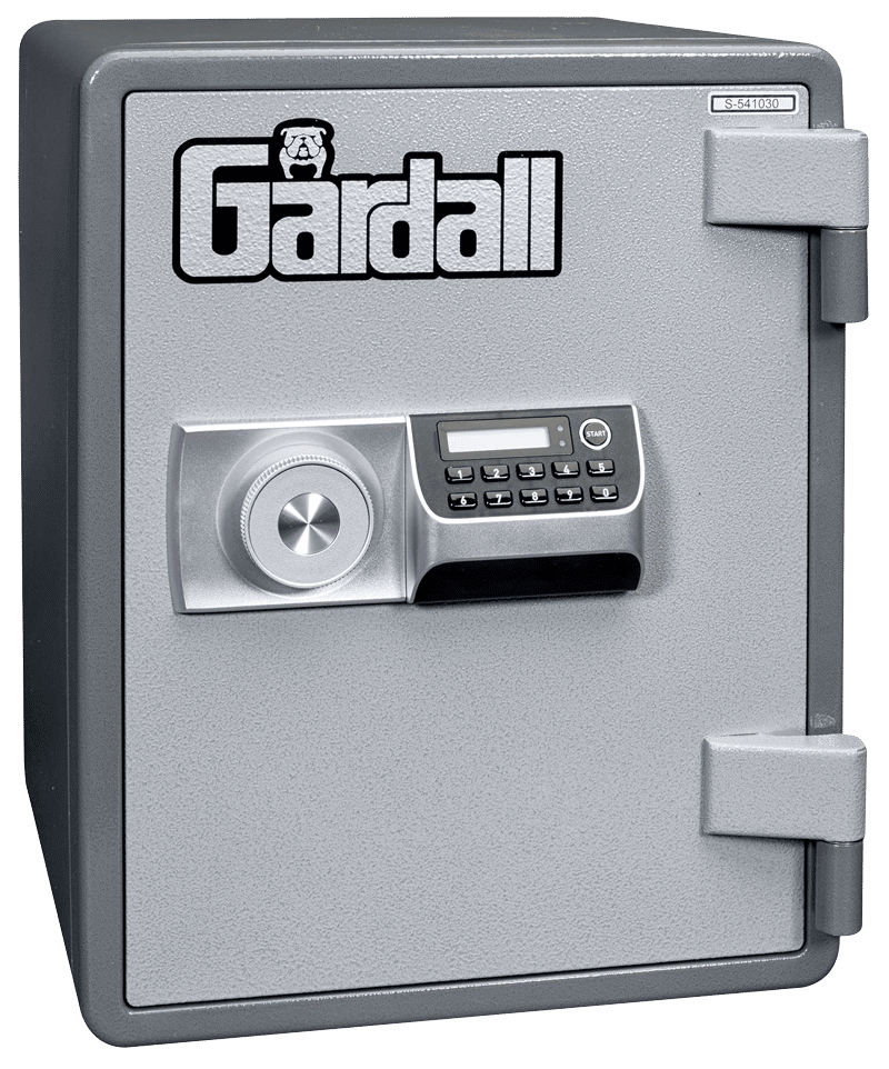 Small Grey Gardall Safe With Keypad